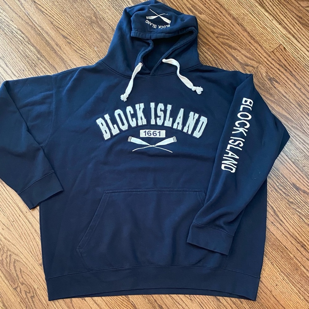 Block Island Logo Crew Hoodie
